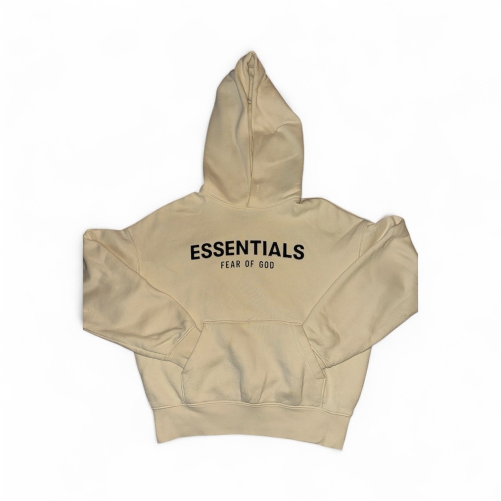 Fear of God Essentials kids cream  Hoodie